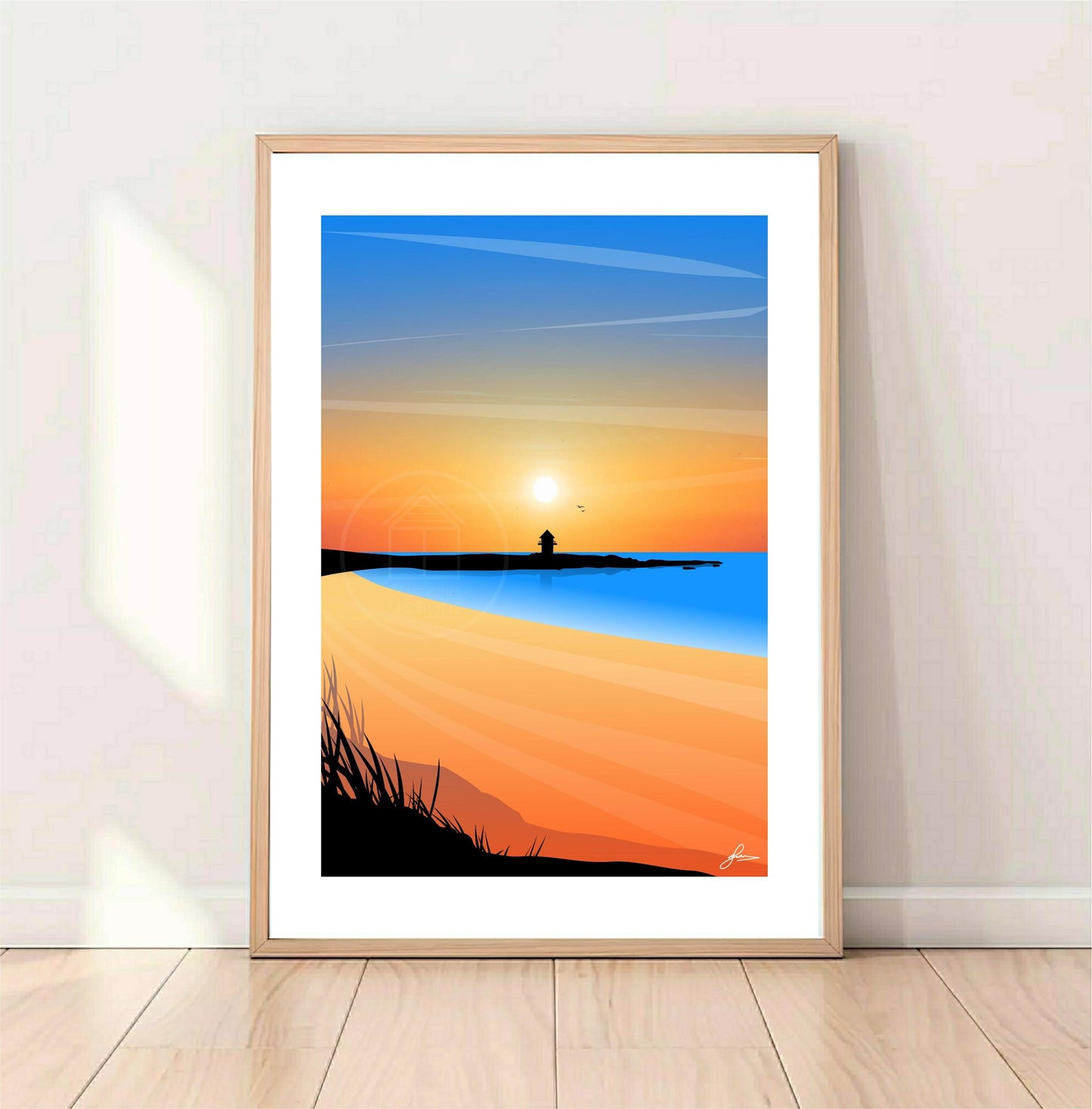 Porthcawl Print, Gloss Card, Unframed