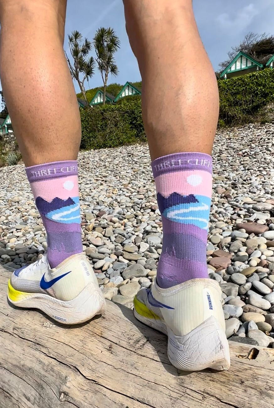 Three Cliffs Bay Socks