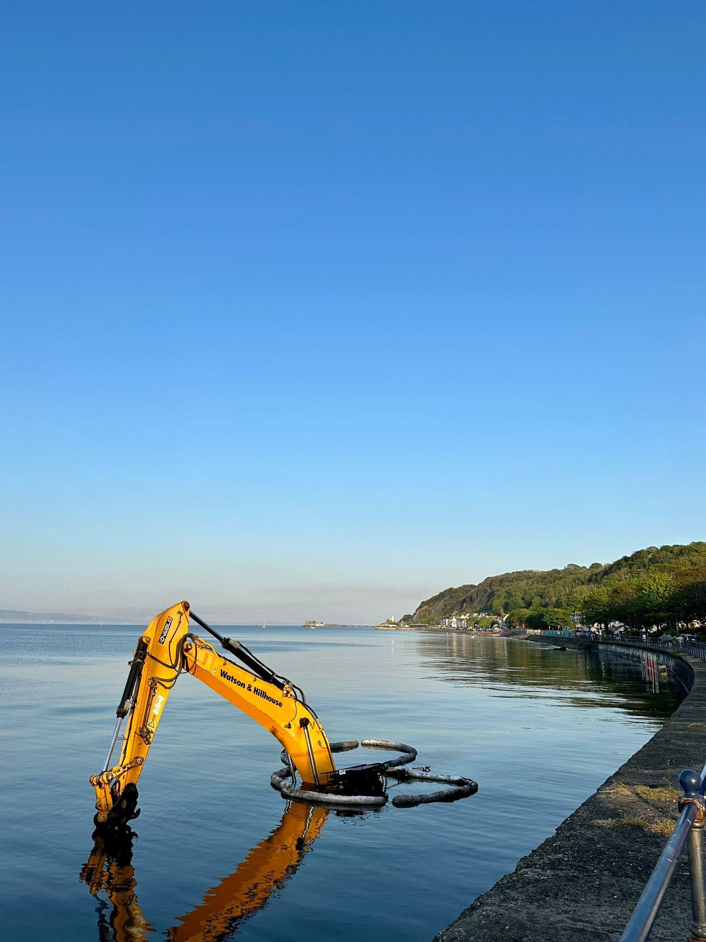 Mumbles Digger, Gower Peninsula Print, Gloss Card Unframed
