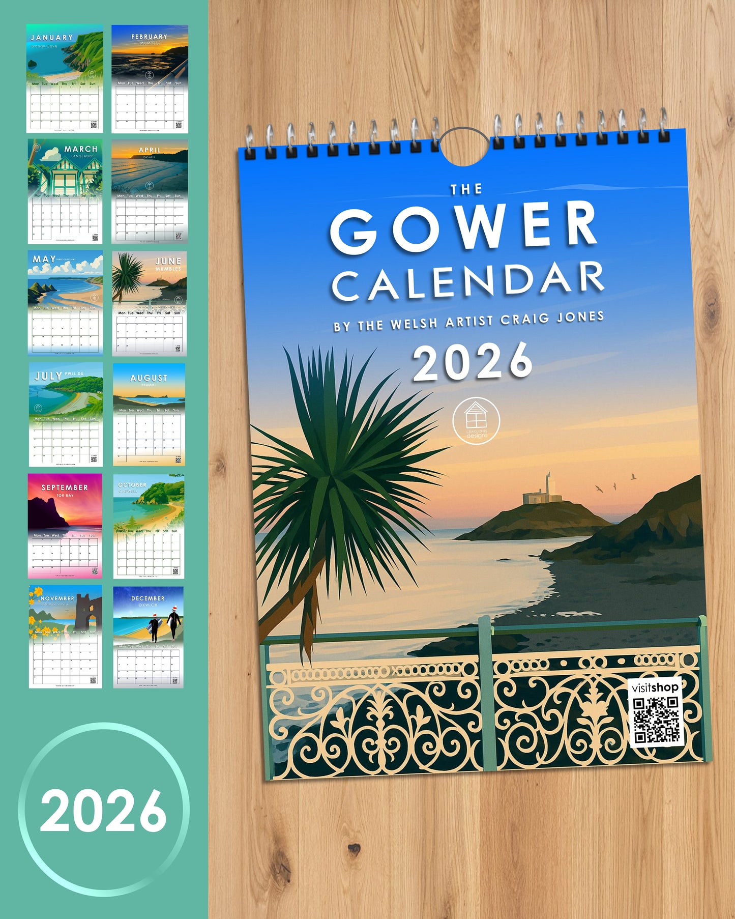 GOWER CALENDAR 2026